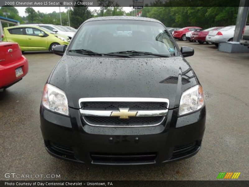 Black / Charcoal 2008 Chevrolet Aveo LS Sedan