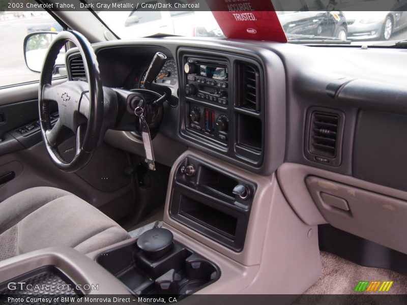 Dark Gray Metallic / Gray/Dark Charcoal 2003 Chevrolet Tahoe