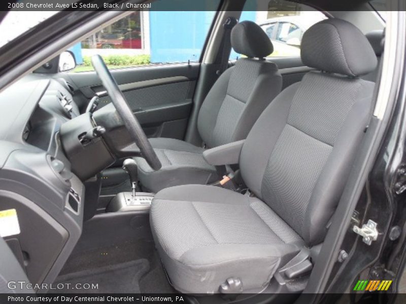 Black / Charcoal 2008 Chevrolet Aveo LS Sedan