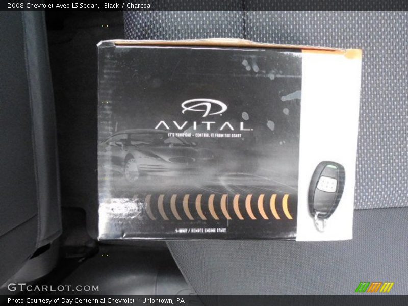 Black / Charcoal 2008 Chevrolet Aveo LS Sedan