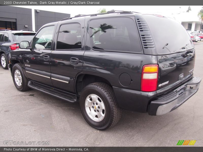 Dark Gray Metallic / Gray/Dark Charcoal 2003 Chevrolet Tahoe