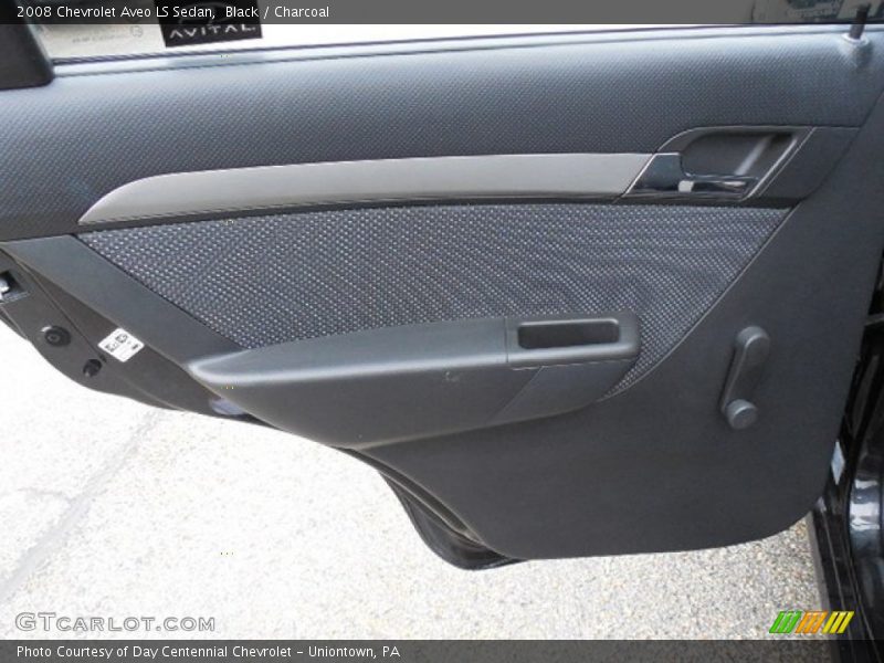 Black / Charcoal 2008 Chevrolet Aveo LS Sedan