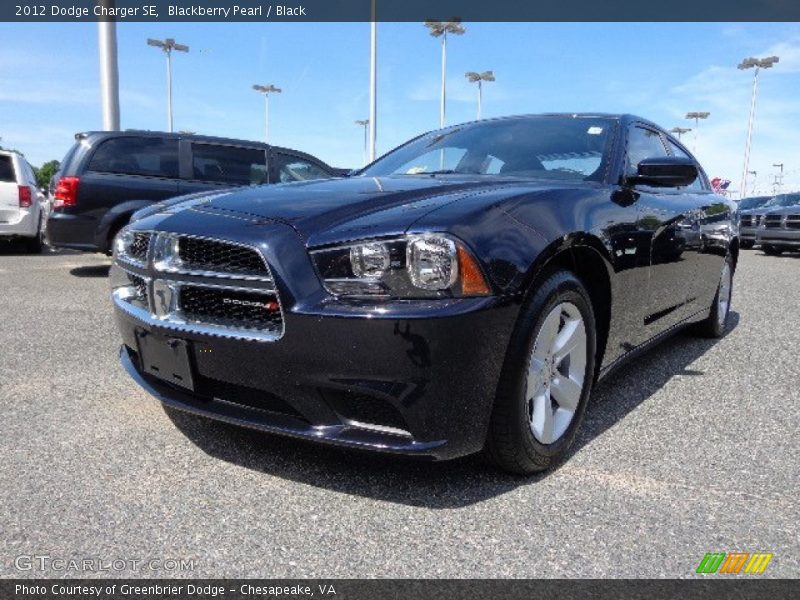 Front 3/4 View of 2012 Charger SE