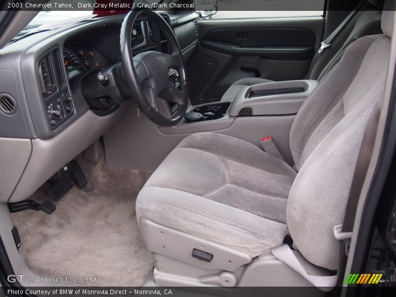 Dark Gray Metallic / Gray/Dark Charcoal 2003 Chevrolet Tahoe