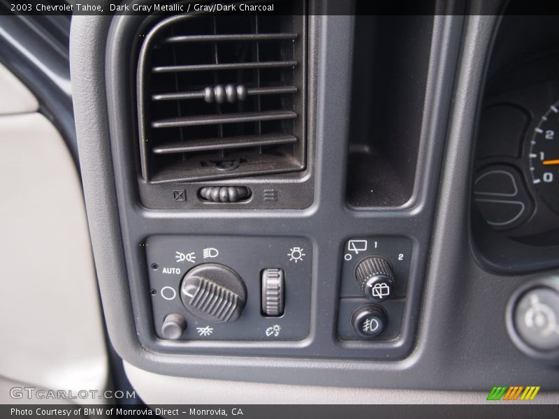Dark Gray Metallic / Gray/Dark Charcoal 2003 Chevrolet Tahoe