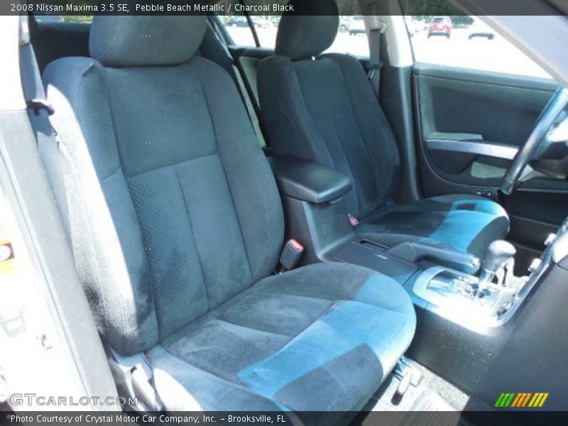 Pebble Beach Metallic / Charcoal Black 2008 Nissan Maxima 3.5 SE