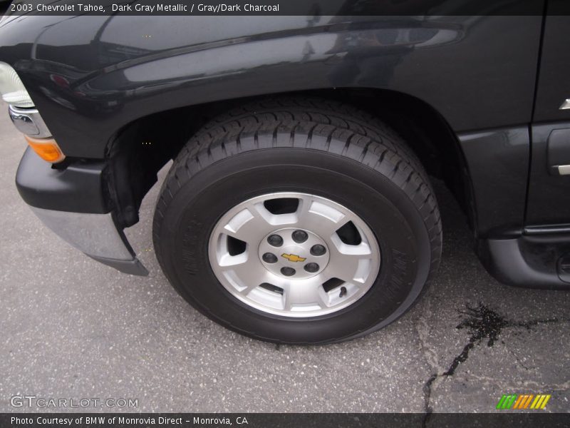 Dark Gray Metallic / Gray/Dark Charcoal 2003 Chevrolet Tahoe