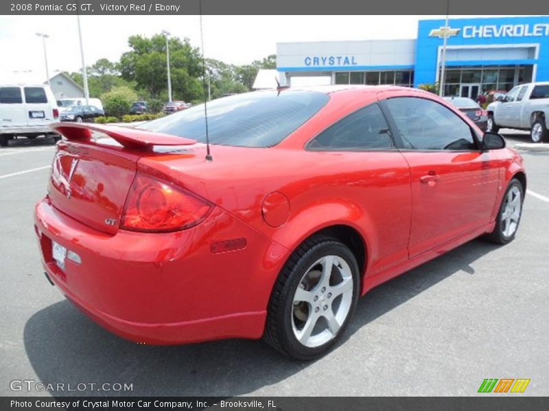 Victory Red / Ebony 2008 Pontiac G5 GT