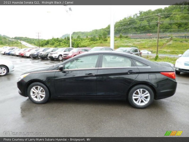 Midnight Black / Camel 2013 Hyundai Sonata GLS