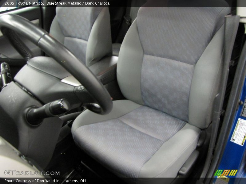 Blue Streak Metallic / Dark Charcoal 2009 Toyota Matrix S