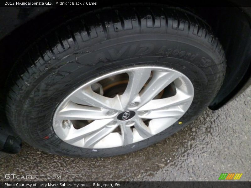 Midnight Black / Camel 2013 Hyundai Sonata GLS