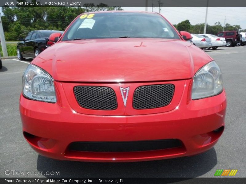 Victory Red / Ebony 2008 Pontiac G5 GT