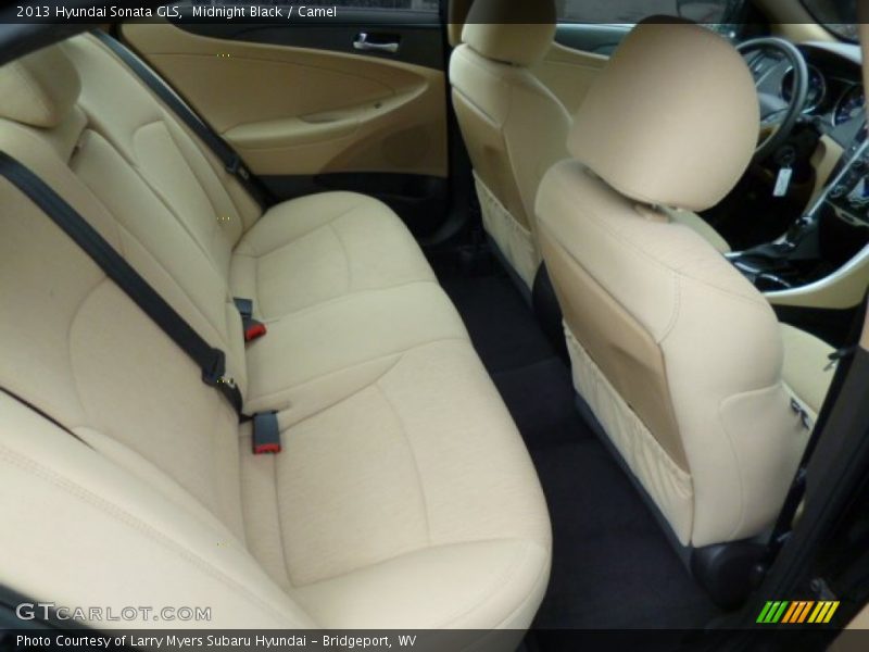 Midnight Black / Camel 2013 Hyundai Sonata GLS