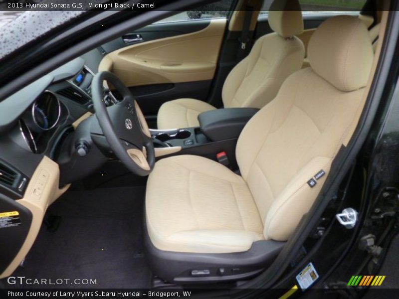 Midnight Black / Camel 2013 Hyundai Sonata GLS