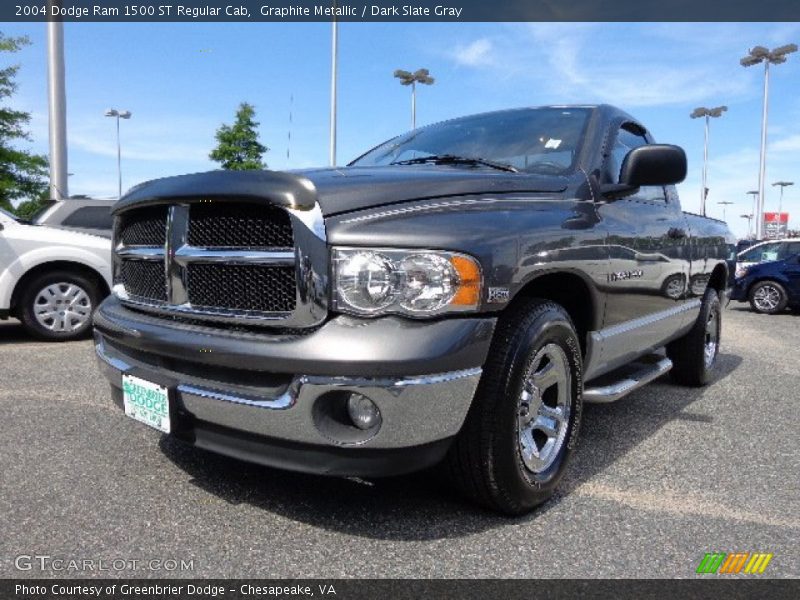 Graphite Metallic / Dark Slate Gray 2004 Dodge Ram 1500 ST Regular Cab