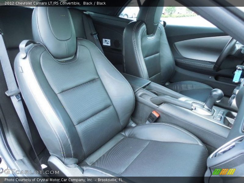Black / Black 2012 Chevrolet Camaro LT/RS Convertible