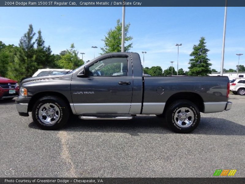 Graphite Metallic / Dark Slate Gray 2004 Dodge Ram 1500 ST Regular Cab