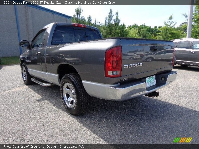 Graphite Metallic / Dark Slate Gray 2004 Dodge Ram 1500 ST Regular Cab