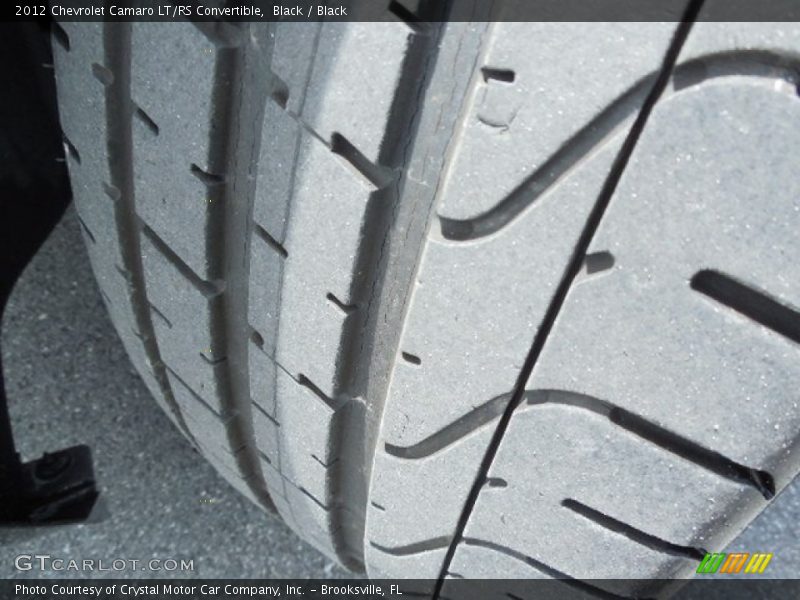 Black / Black 2012 Chevrolet Camaro LT/RS Convertible