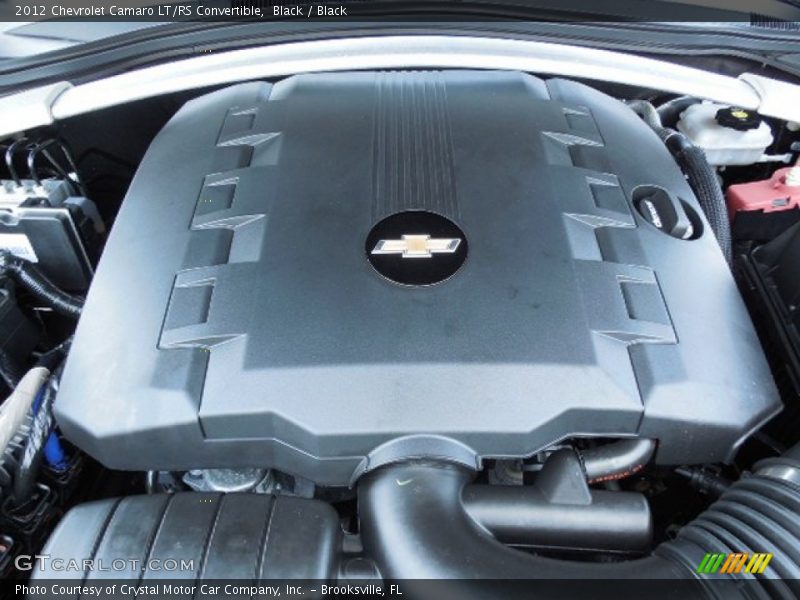Black / Black 2012 Chevrolet Camaro LT/RS Convertible