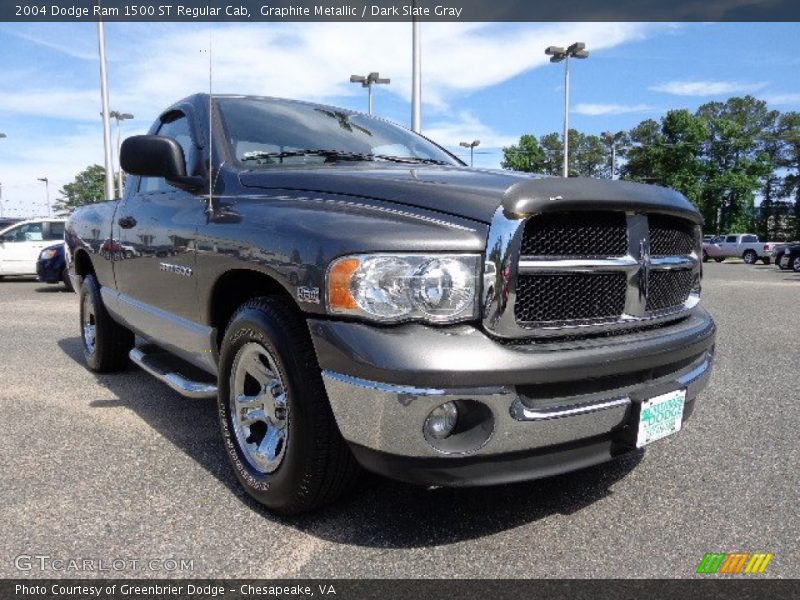 Graphite Metallic / Dark Slate Gray 2004 Dodge Ram 1500 ST Regular Cab