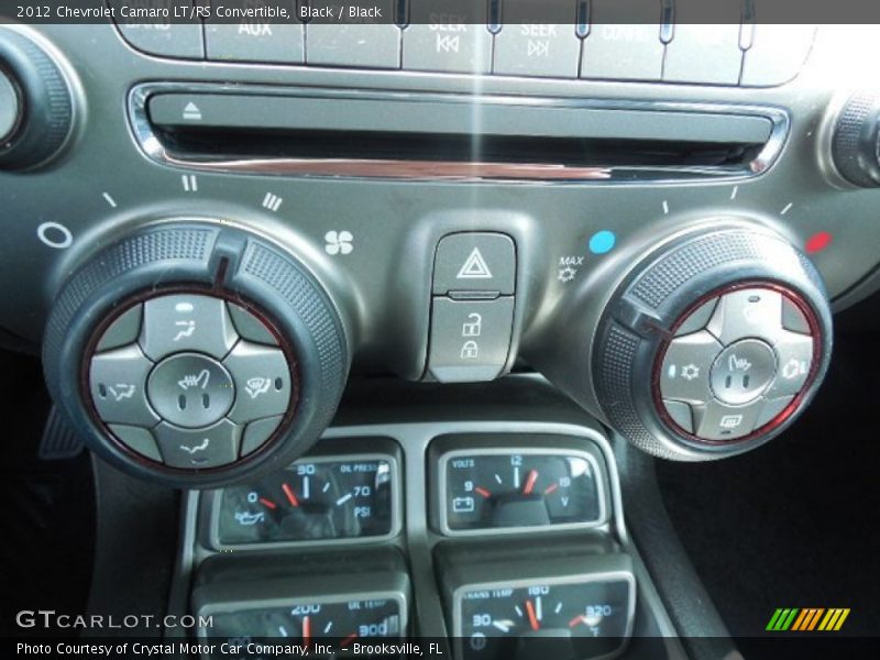 Black / Black 2012 Chevrolet Camaro LT/RS Convertible