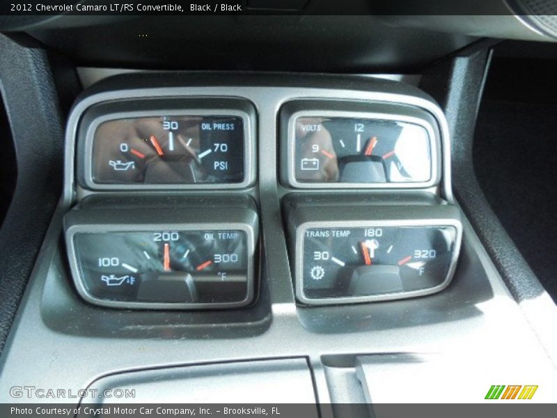 Black / Black 2012 Chevrolet Camaro LT/RS Convertible