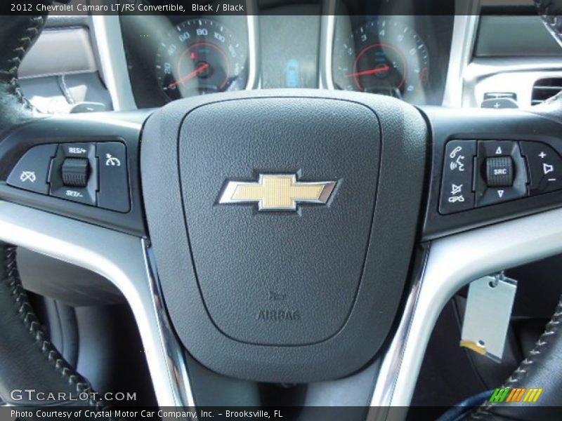 Black / Black 2012 Chevrolet Camaro LT/RS Convertible