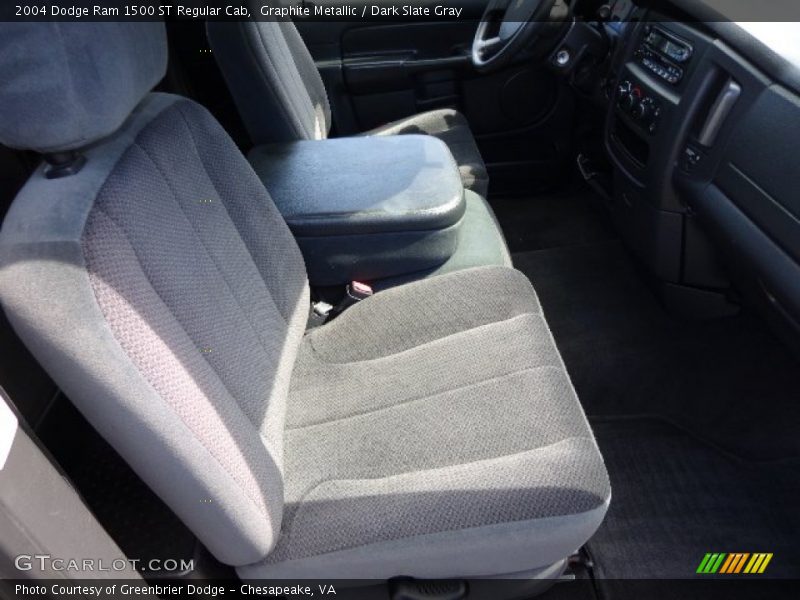 Graphite Metallic / Dark Slate Gray 2004 Dodge Ram 1500 ST Regular Cab