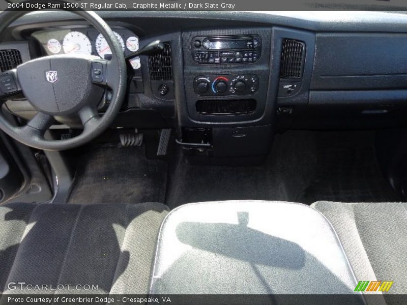 Graphite Metallic / Dark Slate Gray 2004 Dodge Ram 1500 ST Regular Cab