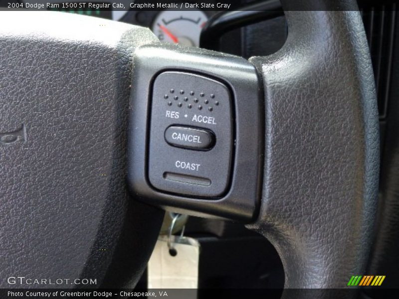 Graphite Metallic / Dark Slate Gray 2004 Dodge Ram 1500 ST Regular Cab