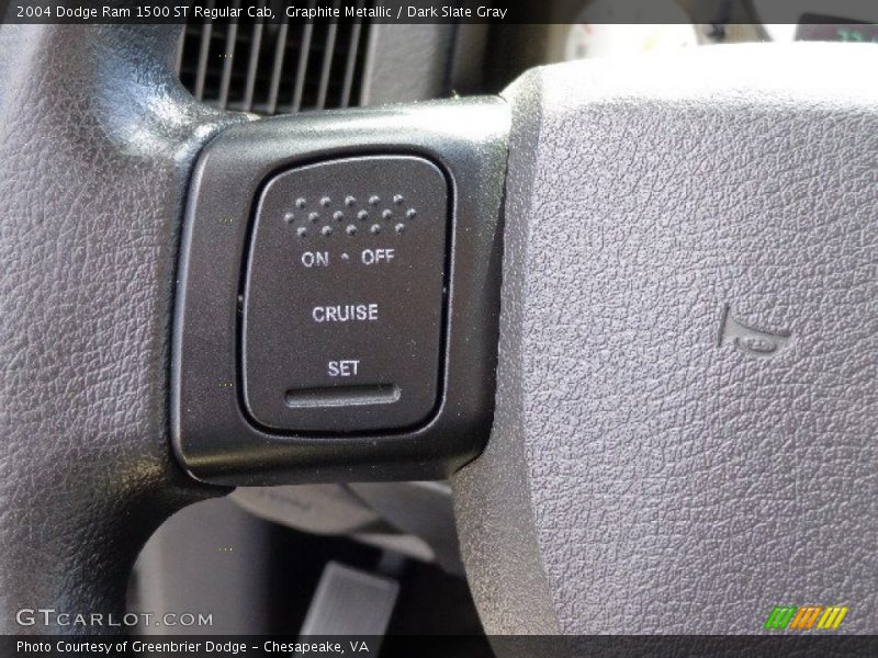 Graphite Metallic / Dark Slate Gray 2004 Dodge Ram 1500 ST Regular Cab