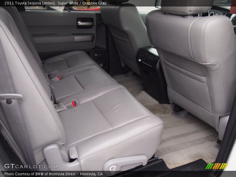 Super White / Graphite Gray 2011 Toyota Sequoia Limited