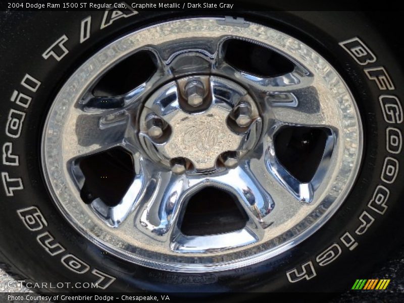 Graphite Metallic / Dark Slate Gray 2004 Dodge Ram 1500 ST Regular Cab