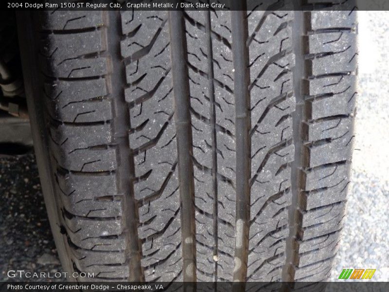 Graphite Metallic / Dark Slate Gray 2004 Dodge Ram 1500 ST Regular Cab