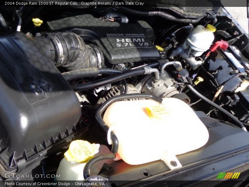 Graphite Metallic / Dark Slate Gray 2004 Dodge Ram 1500 ST Regular Cab