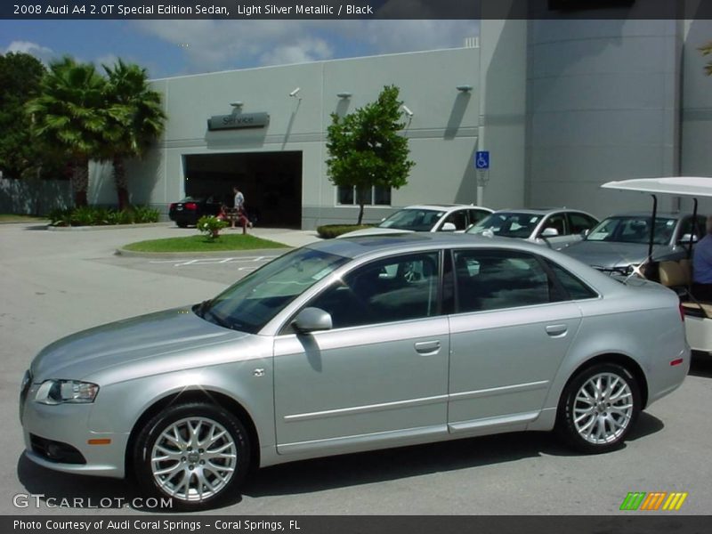 Light Silver Metallic / Black 2008 Audi A4 2.0T Special Edition Sedan