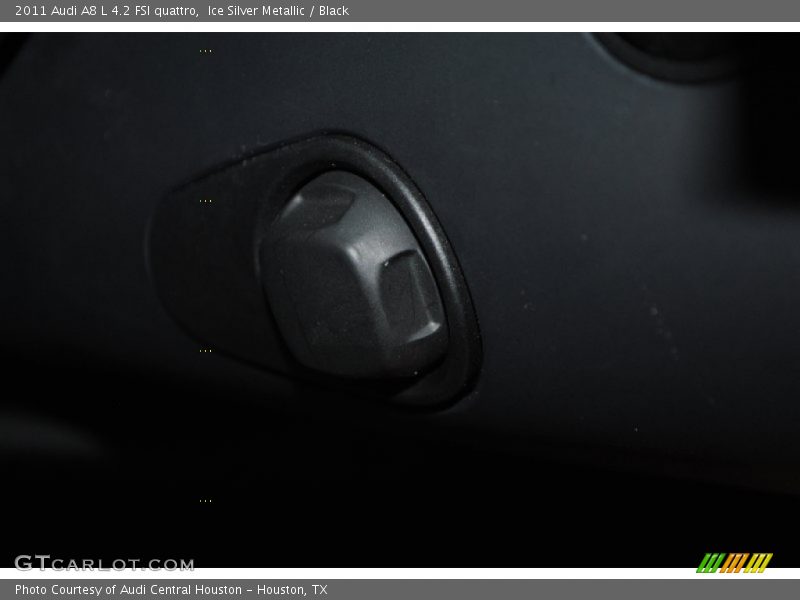 Ice Silver Metallic / Black 2011 Audi A8 L 4.2 FSI quattro