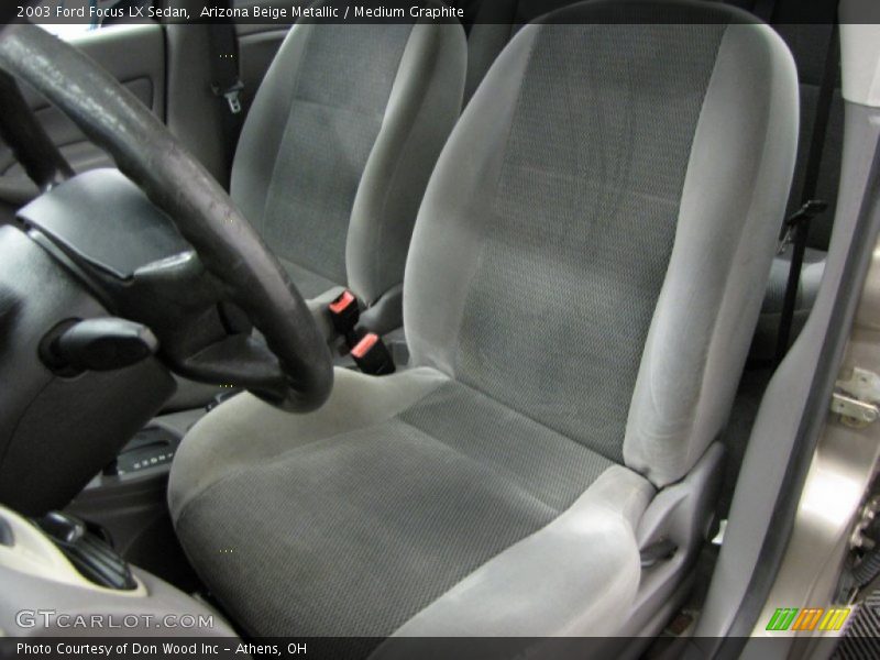 Arizona Beige Metallic / Medium Graphite 2003 Ford Focus LX Sedan