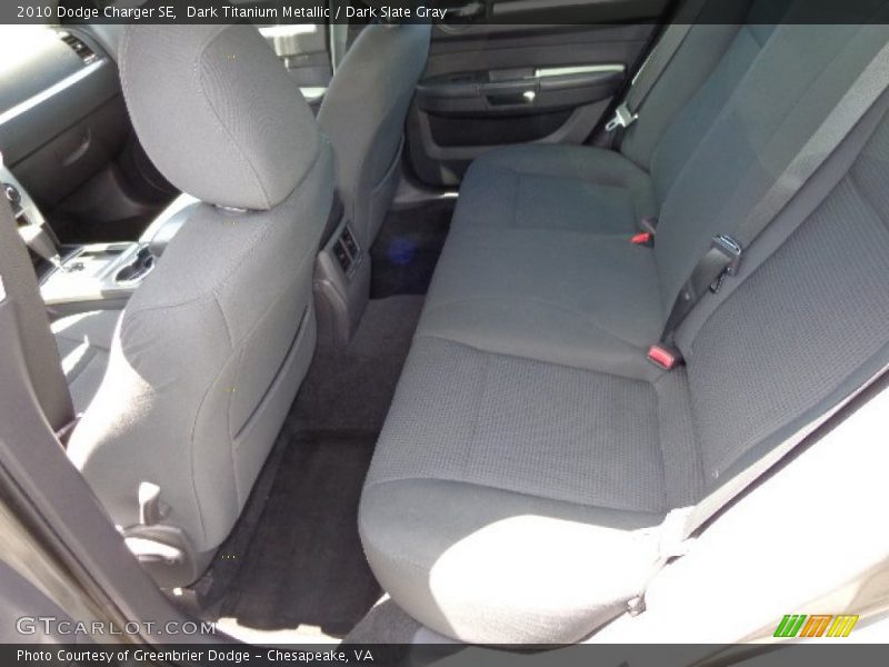 Dark Titanium Metallic / Dark Slate Gray 2010 Dodge Charger SE