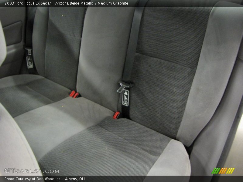 Arizona Beige Metallic / Medium Graphite 2003 Ford Focus LX Sedan