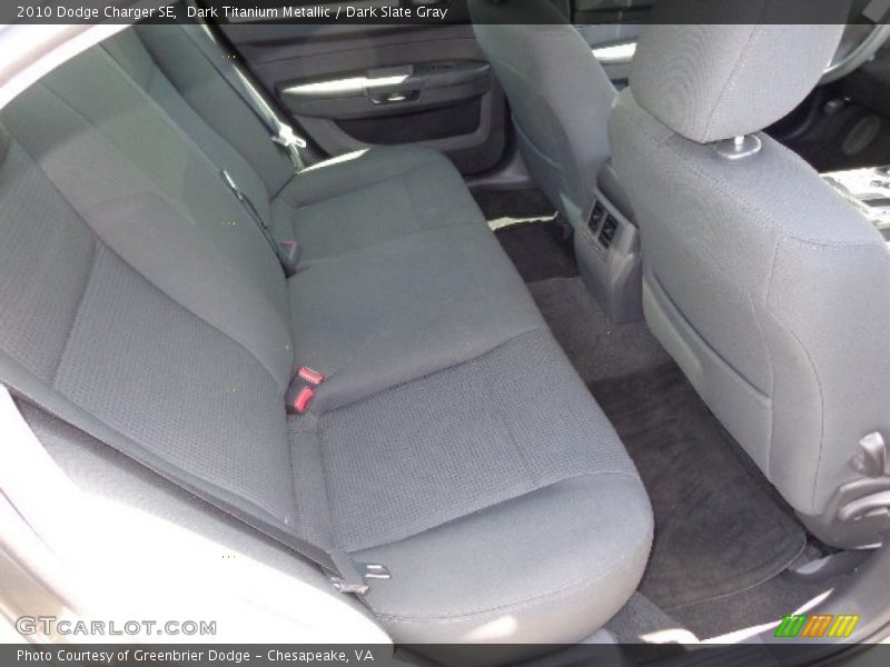 Dark Titanium Metallic / Dark Slate Gray 2010 Dodge Charger SE