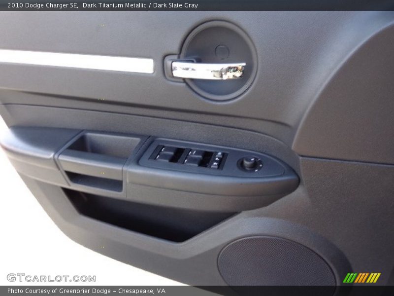 Dark Titanium Metallic / Dark Slate Gray 2010 Dodge Charger SE