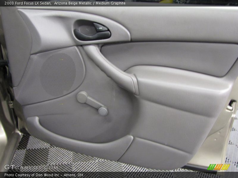 Arizona Beige Metallic / Medium Graphite 2003 Ford Focus LX Sedan
