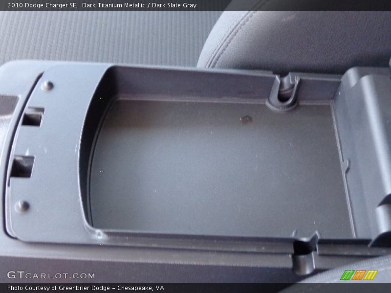 Dark Titanium Metallic / Dark Slate Gray 2010 Dodge Charger SE