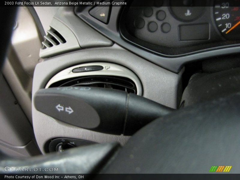 Arizona Beige Metallic / Medium Graphite 2003 Ford Focus LX Sedan