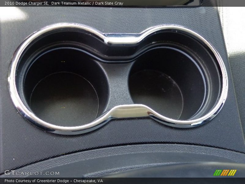 Dark Titanium Metallic / Dark Slate Gray 2010 Dodge Charger SE