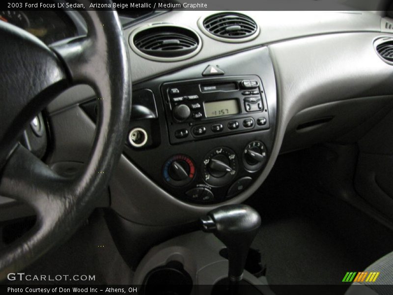 Arizona Beige Metallic / Medium Graphite 2003 Ford Focus LX Sedan
