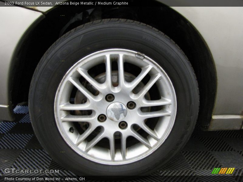 Arizona Beige Metallic / Medium Graphite 2003 Ford Focus LX Sedan
