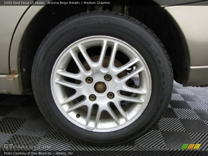 Arizona Beige Metallic / Medium Graphite 2003 Ford Focus LX Sedan